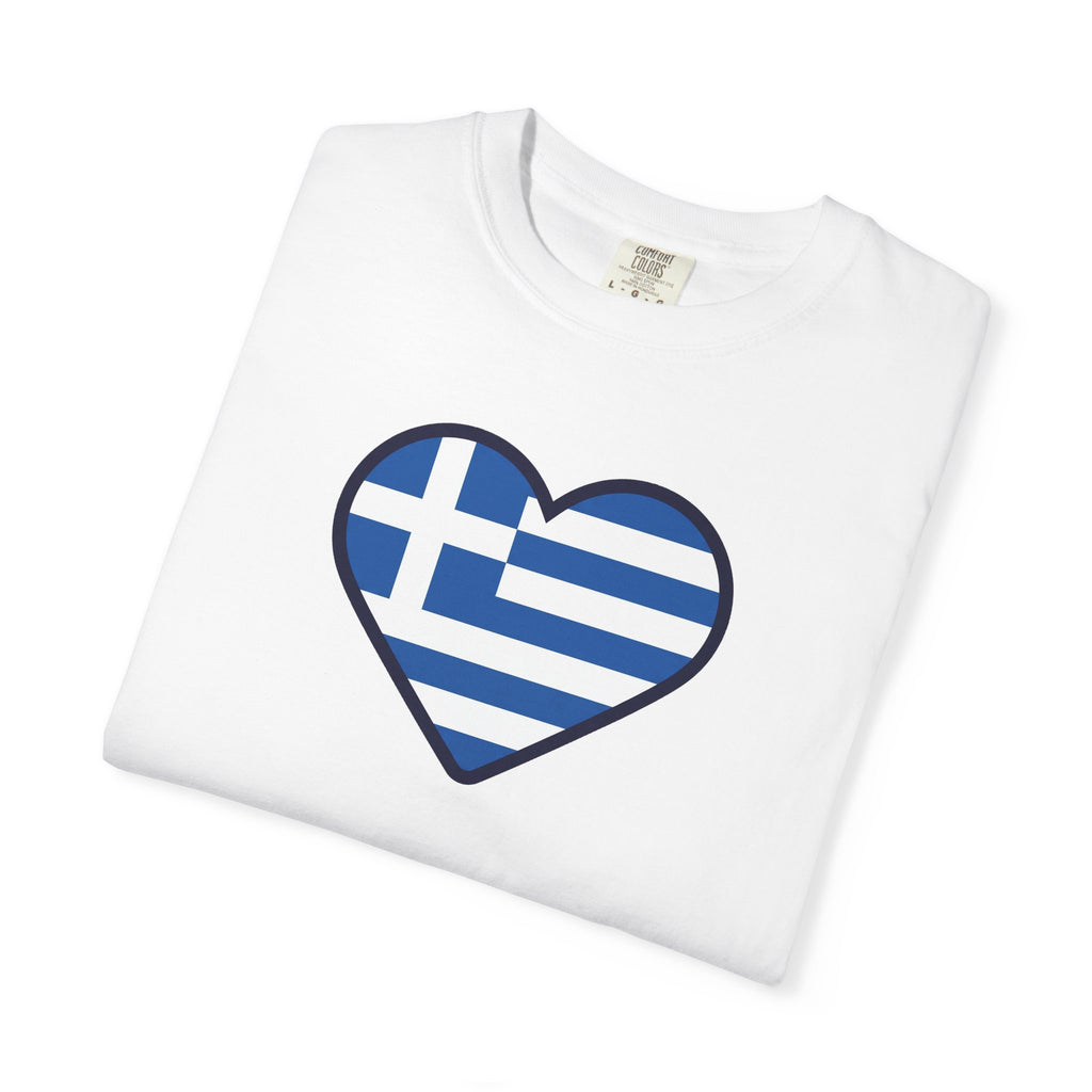 Greek Flag Heart