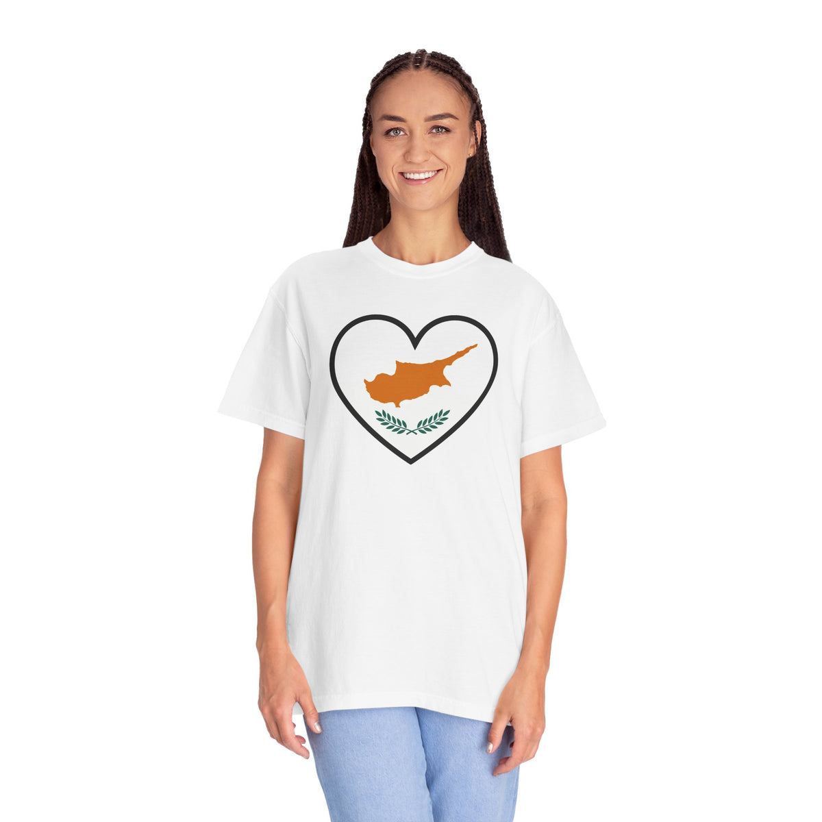 Cyprus Heart Flag