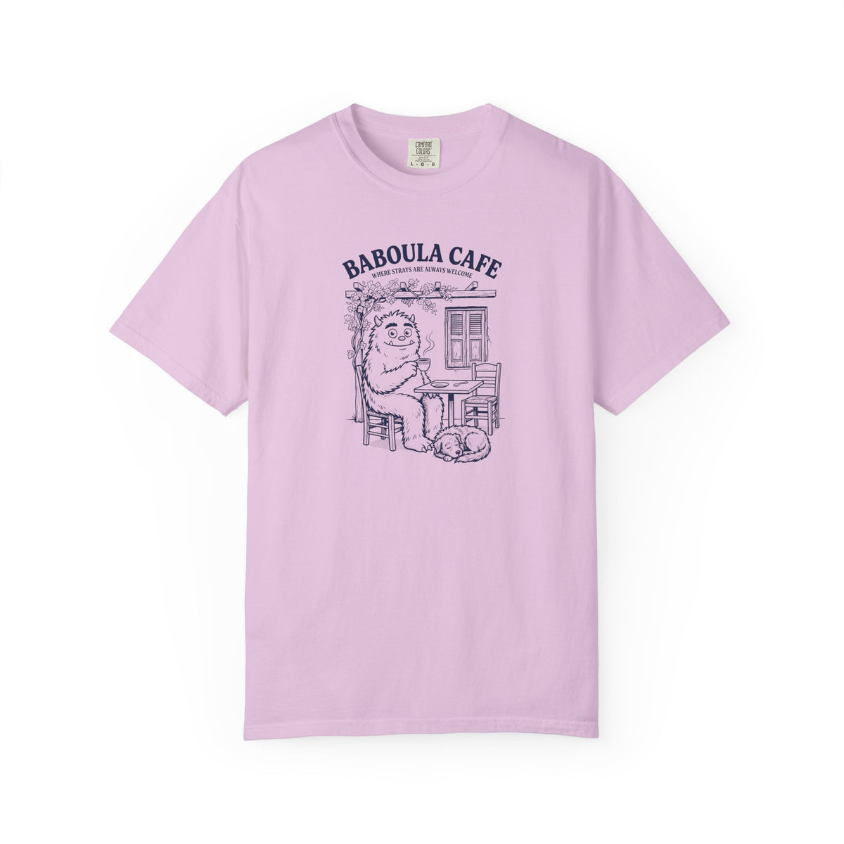 Baboula Cafe- Where Strays Are Welcome (dog)