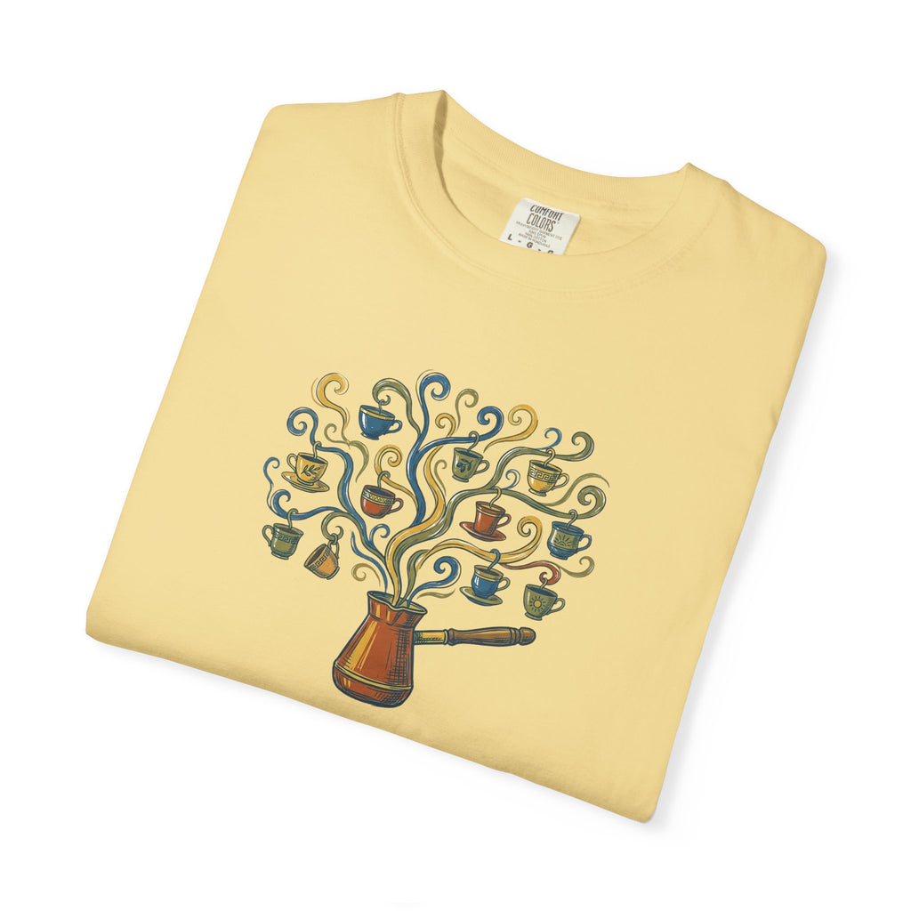 Briki with Coffee Cup Bloom