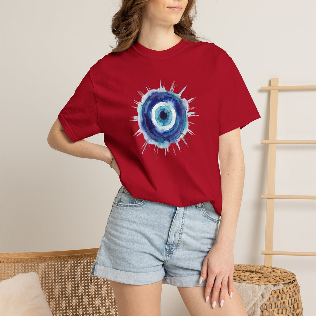 Watercolor Evil Eye