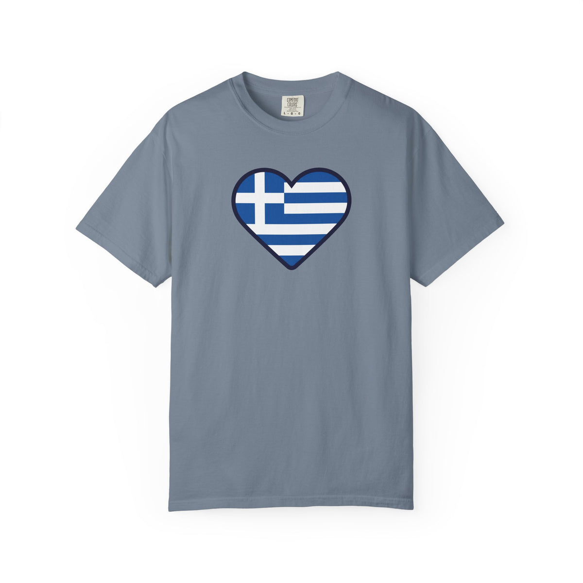 Greek Flag Heart