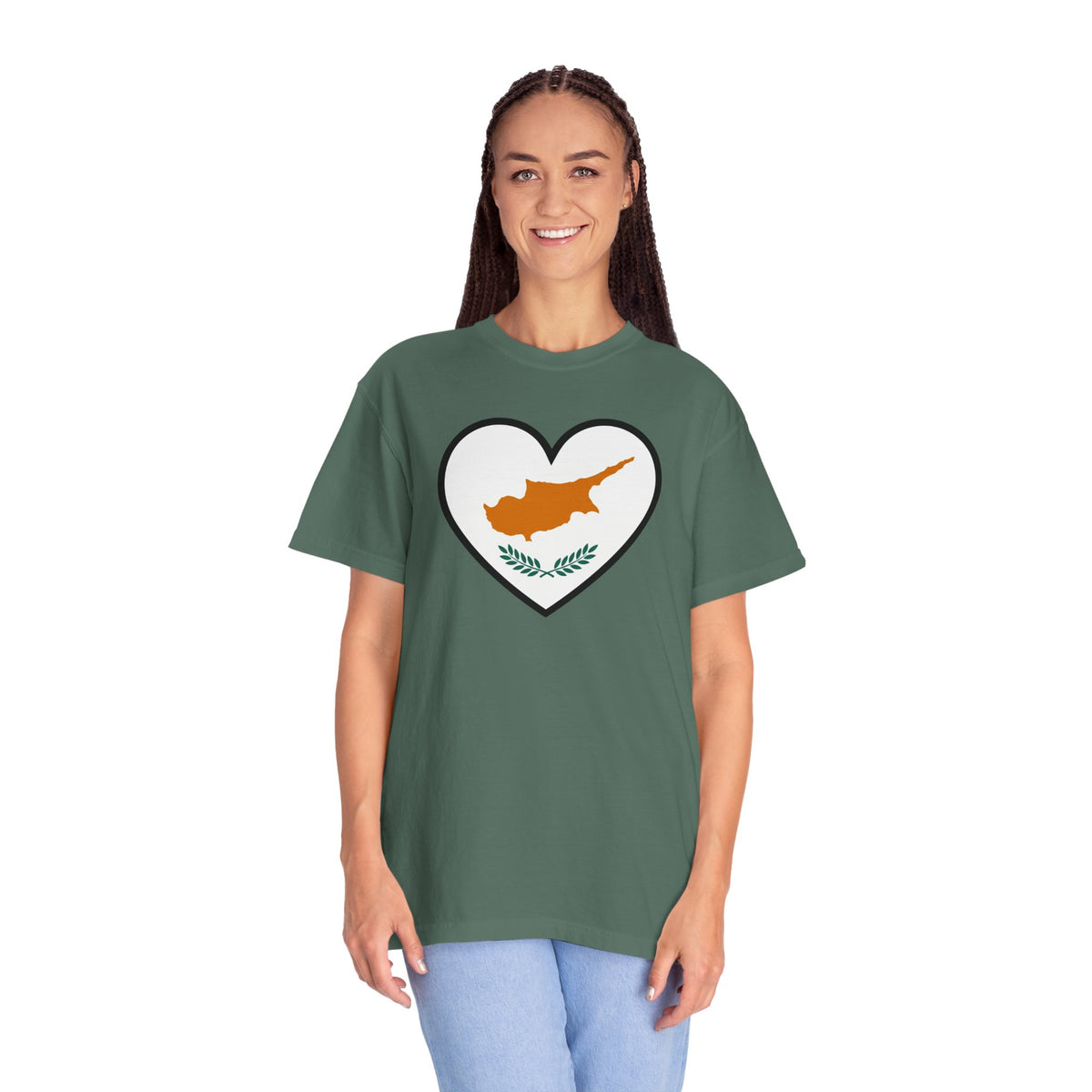 Cyprus Heart Flag