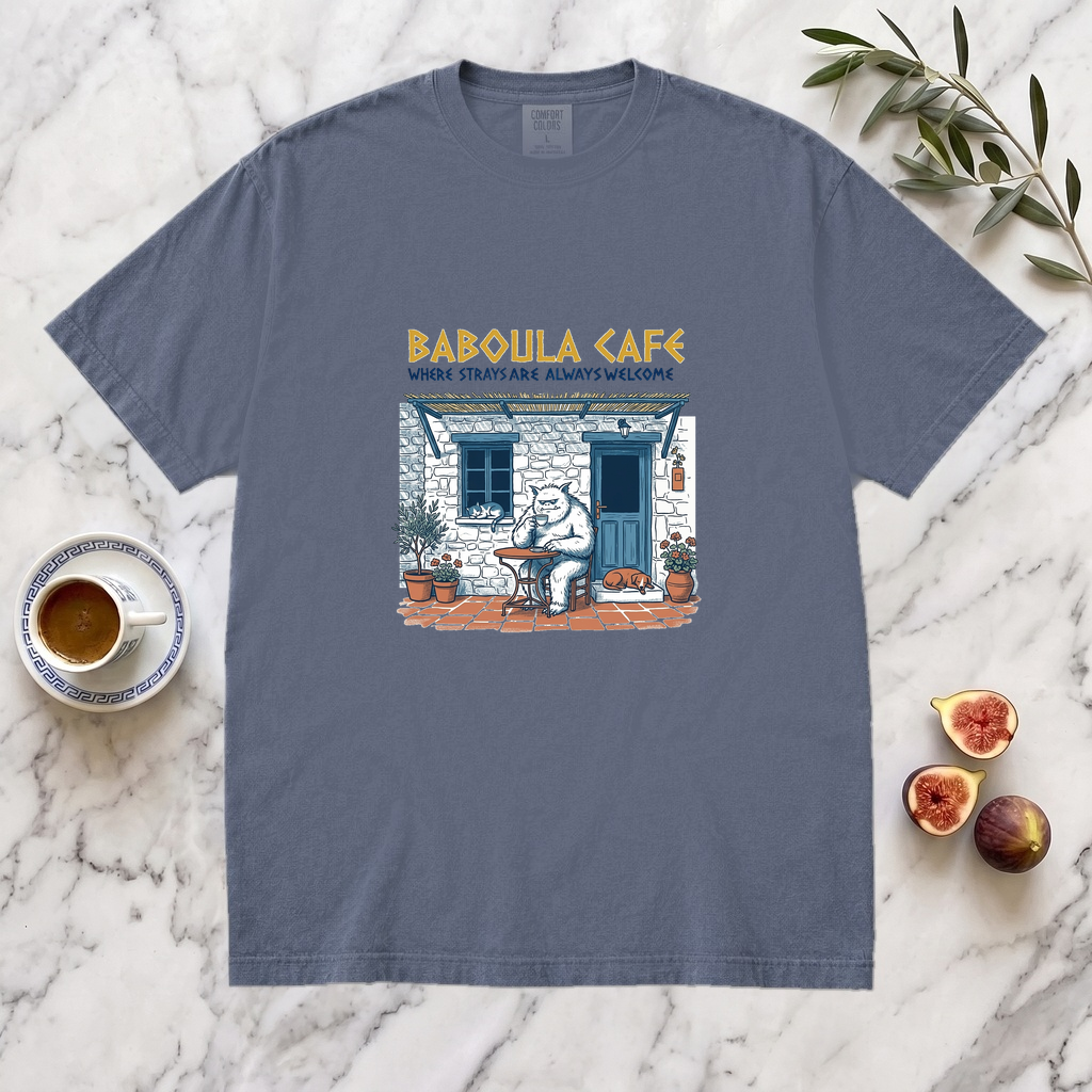Baboula Café  – Where Strays are Welcome (cat & dog)