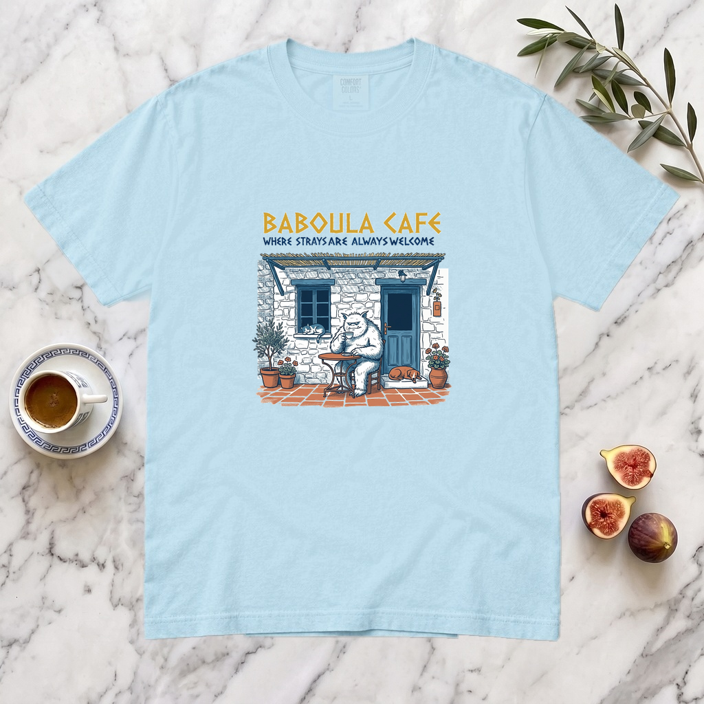 Baboula Café  – Where Strays are Welcome (cat & dog)