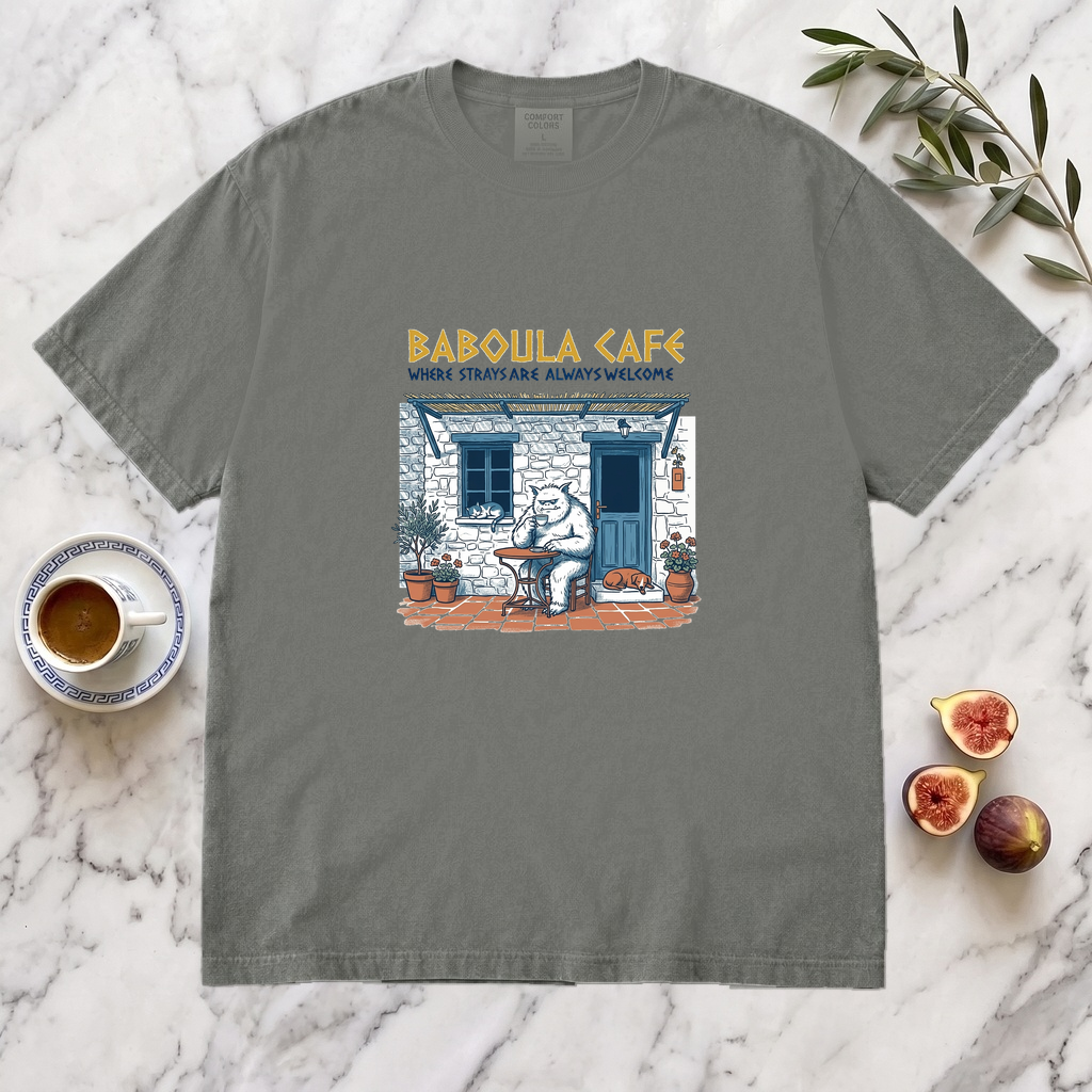 Baboula Café  – Where Strays are Welcome (cat & dog)