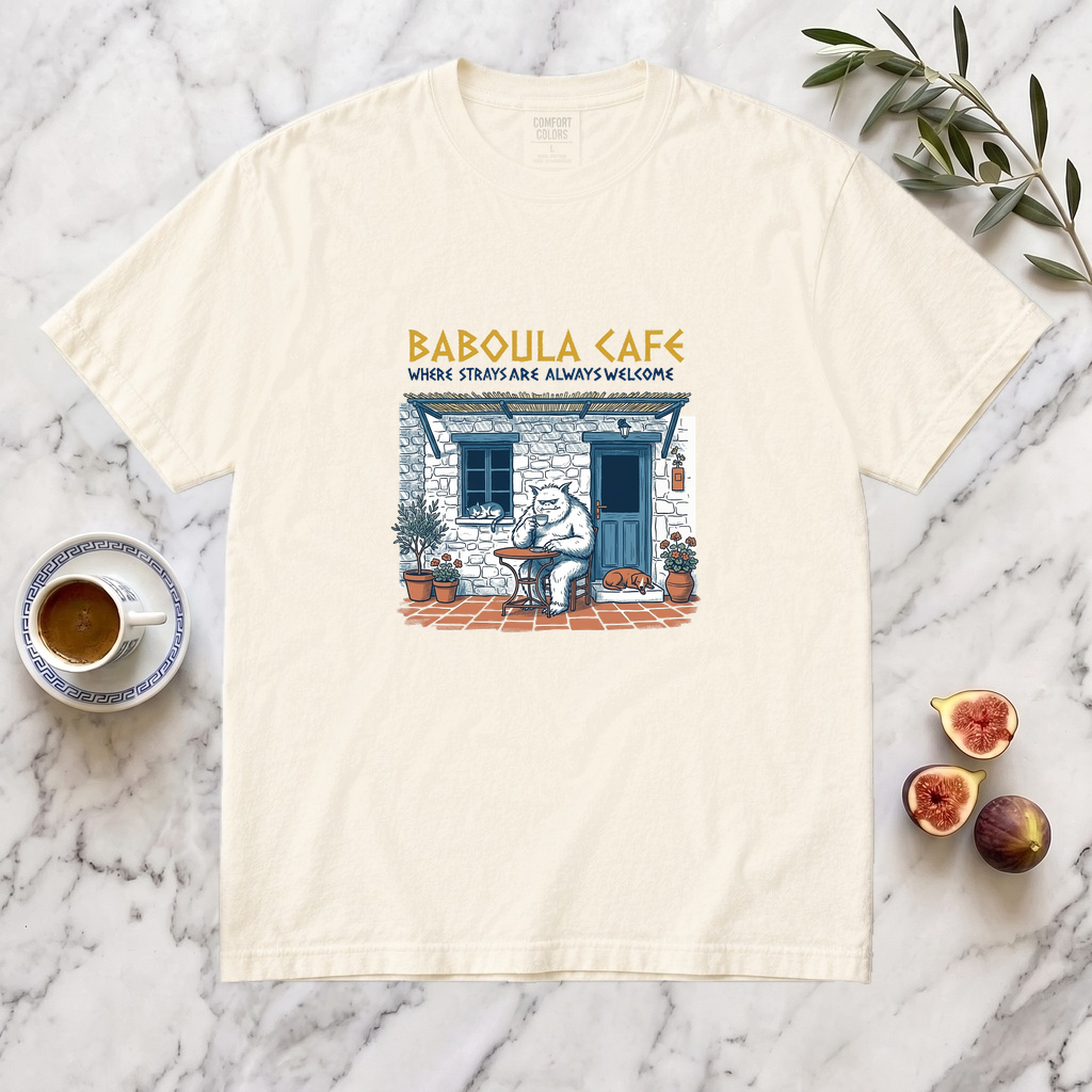 Baboula Café  – Where Strays are Welcome (cat & dog)
