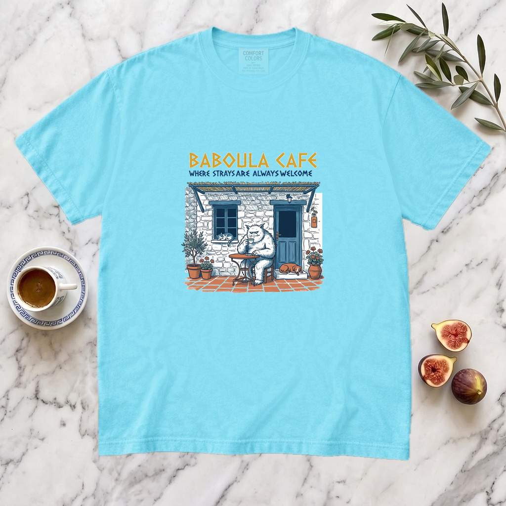 Baboula Café  – Where Strays are Welcome (cat & dog)
