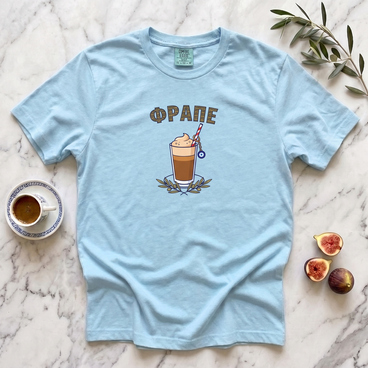 Frappe t-shirt - Chambray