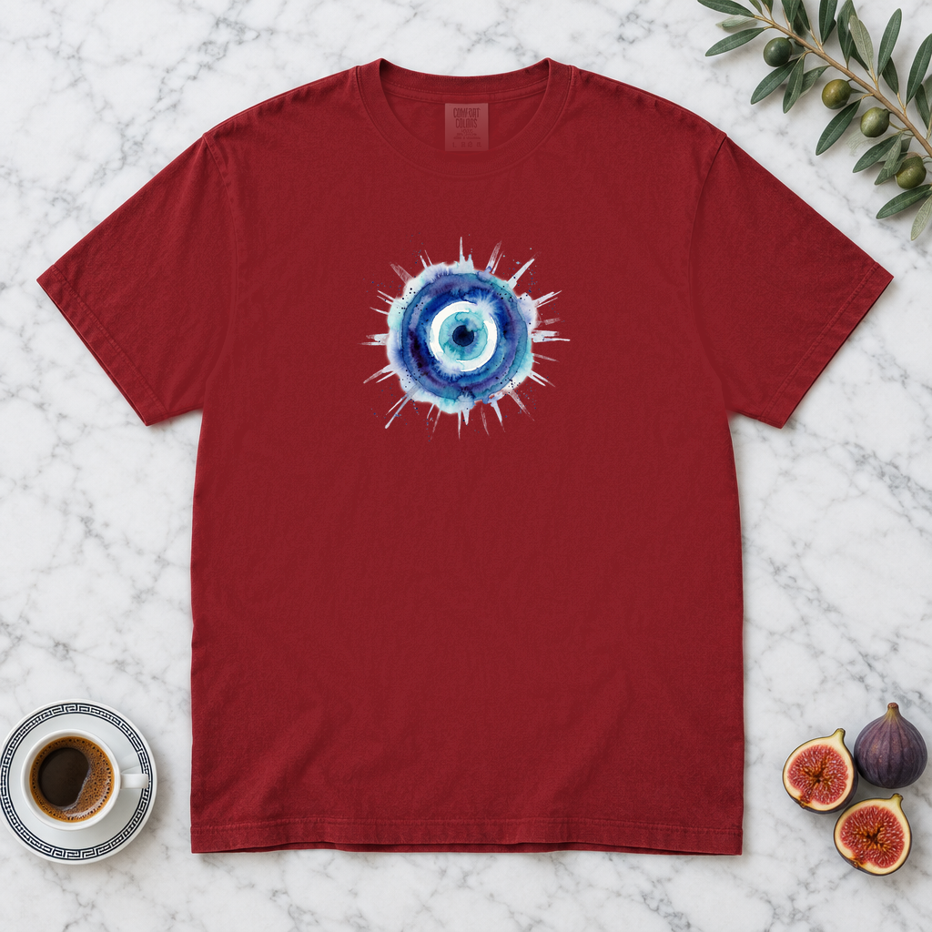 Watercolor Evil Eye